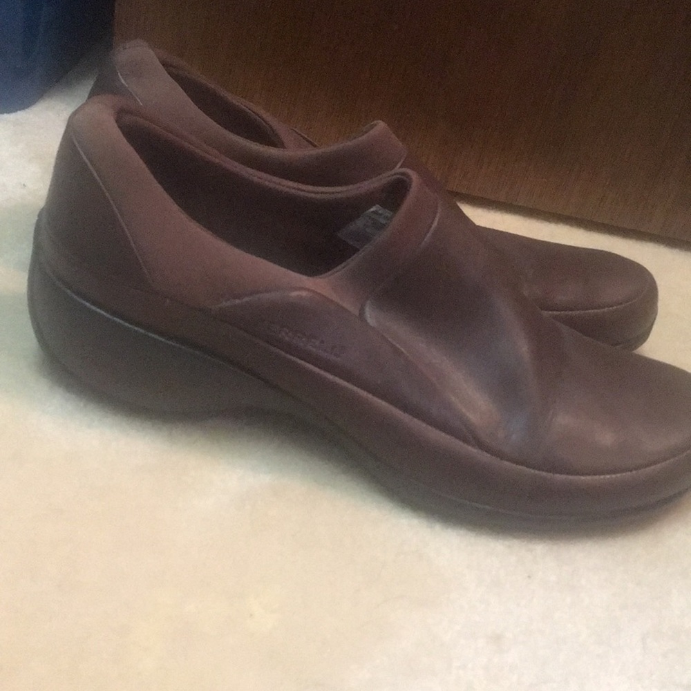 Merrell Brown dress shoes,  super comfy. Worn once